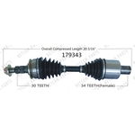 Order Arbre CV neuf by WORLDPARTS - 179343 For Your Vehicle