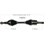 Order Arbre CV neuf par WORLDPARTS - 179372 For Your Vehicle