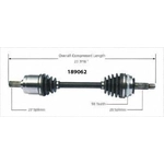 Order New CV Shaft by WORLDPARTS - 189062 For Your Vehicle