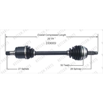 Order Arbre CV neuf par WORLDPARTS - 189089 For Your Vehicle