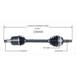 Order Arbre CV neuf par WORLDPARTS - 189099 For Your Vehicle