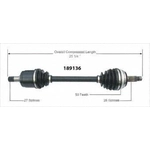 Order New CV Shaft by WORLDPARTS - 189136 For Your Vehicle