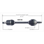 Order New CV Shaft by WORLDPARTS - 189145 For Your Vehicle