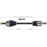 Order New CV Shaft by WORLDPARTS - 189167 For Your Vehicle