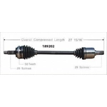 Order New CV Shaft by WORLDPARTS - 189202 For Your Vehicle