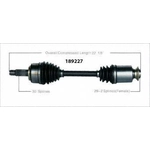 Order New CV Shaft by WORLDPARTS - 189227 For Your Vehicle