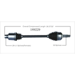 Order Arbre CV neuf par WORLDPARTS - 189229 For Your Vehicle