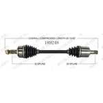 Order New CV Shaft by WORLDPARTS - 189248 For Your Vehicle