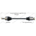 Order Arbre CV neuf par WORLDPARTS - 189249 For Your Vehicle