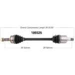 Order New CV Shaft by WORLDPARTS - 189325 For Your Vehicle