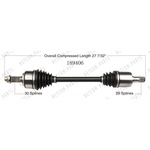 Order New CV Shaft by WORLDPARTS - 189406 For Your Vehicle