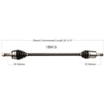 Order Arbre CV neuf by WORLDPARTS - 189415 For Your Vehicle