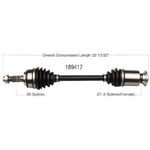 Order Arbre CV neuf by WORLDPARTS - 189417 For Your Vehicle