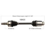 Order New CV Shaft by WORLDPARTS - 189423 For Your Vehicle