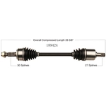 Order New CV Shaft by WORLDPARTS - 189424 For Your Vehicle