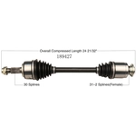 Order New CV Shaft by WORLDPARTS - 189427 For Your Vehicle