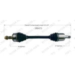 Order New CV Shaft by WORLDPARTS - 189473 For Your Vehicle