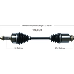 Order Arbre CV neuf par WORLDPARTS - 189493 For Your Vehicle