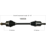 Order New CV Shaft by WORLDPARTS - 189506 For Your Vehicle