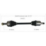 Order New CV Shaft by WORLDPARTS - 189515 For Your Vehicle