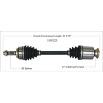 Order New CV Shaft by WORLDPARTS - 189523 For Your Vehicle