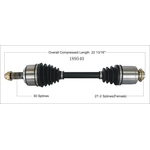Order New CV Shaft by WORLDPARTS - 189540 For Your Vehicle
