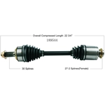 Order New CV Shaft by WORLDPARTS - 189544 For Your Vehicle