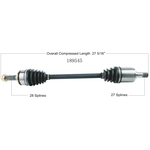 Order Arbre CV neuf par WORLDPARTS - 189545 For Your Vehicle