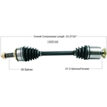 Order New CV Shaft by WORLDPARTS - 189546 For Your Vehicle