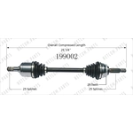 Order Arbre CV neuf par WORLDPARTS - 199002 For Your Vehicle