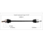 Order New CV Shaft by WORLDPARTS - 199012 For Your Vehicle