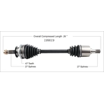 Order Arbre CV neuf par WORLDPARTS - 199019 For Your Vehicle