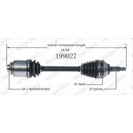 Order New CV Shaft by WORLDPARTS - 199027 For Your Vehicle
