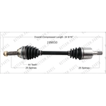Order Arbre CV neuf par WORLDPARTS - 199050 For Your Vehicle