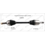 Order New CV Shaft by WORLDPARTS - 199065 For Your Vehicle