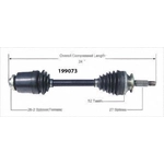 Order New CV Shaft by WORLDPARTS - 199073 For Your Vehicle