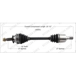 Order Arbre CV neuf par WORLDPARTS - 199082 For Your Vehicle