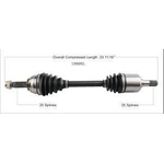 Order Arbre CV neuf by WORLDPARTS - 199085 For Your Vehicle