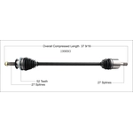 Order Arbre CV neuf par WORLDPARTS - 199093 For Your Vehicle