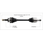Order New CV Shaft by WORLDPARTS - 199095 For Your Vehicle