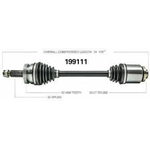 Order New CV Shaft by WORLDPARTS - 199111 For Your Vehicle