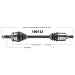Order Arbre CV neuf par WORLDPARTS - 199113 For Your Vehicle