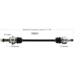 Order New CV Shaft by WORLDPARTS - 199205 For Your Vehicle
