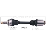 Order New CV Shaft by WORLDPARTS - 199213 For Your Vehicle