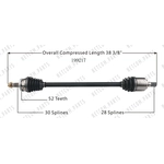 Order New CV Shaft by WORLDPARTS - 199217 For Your Vehicle