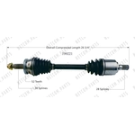 Order WORLDPARTS - 199221 - New CV Shaft For Your Vehicle