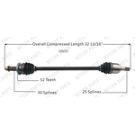 Order New CV Shaft by WORLDPARTS - 199225 For Your Vehicle