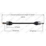 Order New CV Shaft by WORLDPARTS - 199229 For Your Vehicle