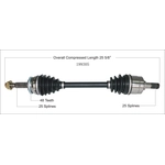 Order Arbre CV neuf par WORLDPARTS - 199305 For Your Vehicle