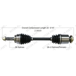 Order New CV Shaft by WORLDPARTS - 219040 For Your Vehicle